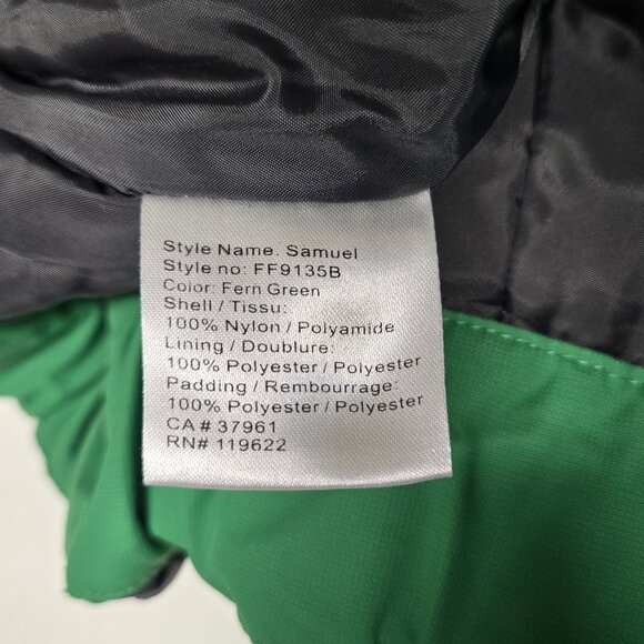 Firefly Green Youth Snow Pants Winter Ski Pants with Suspenders L-XL - Picture 6 of 11